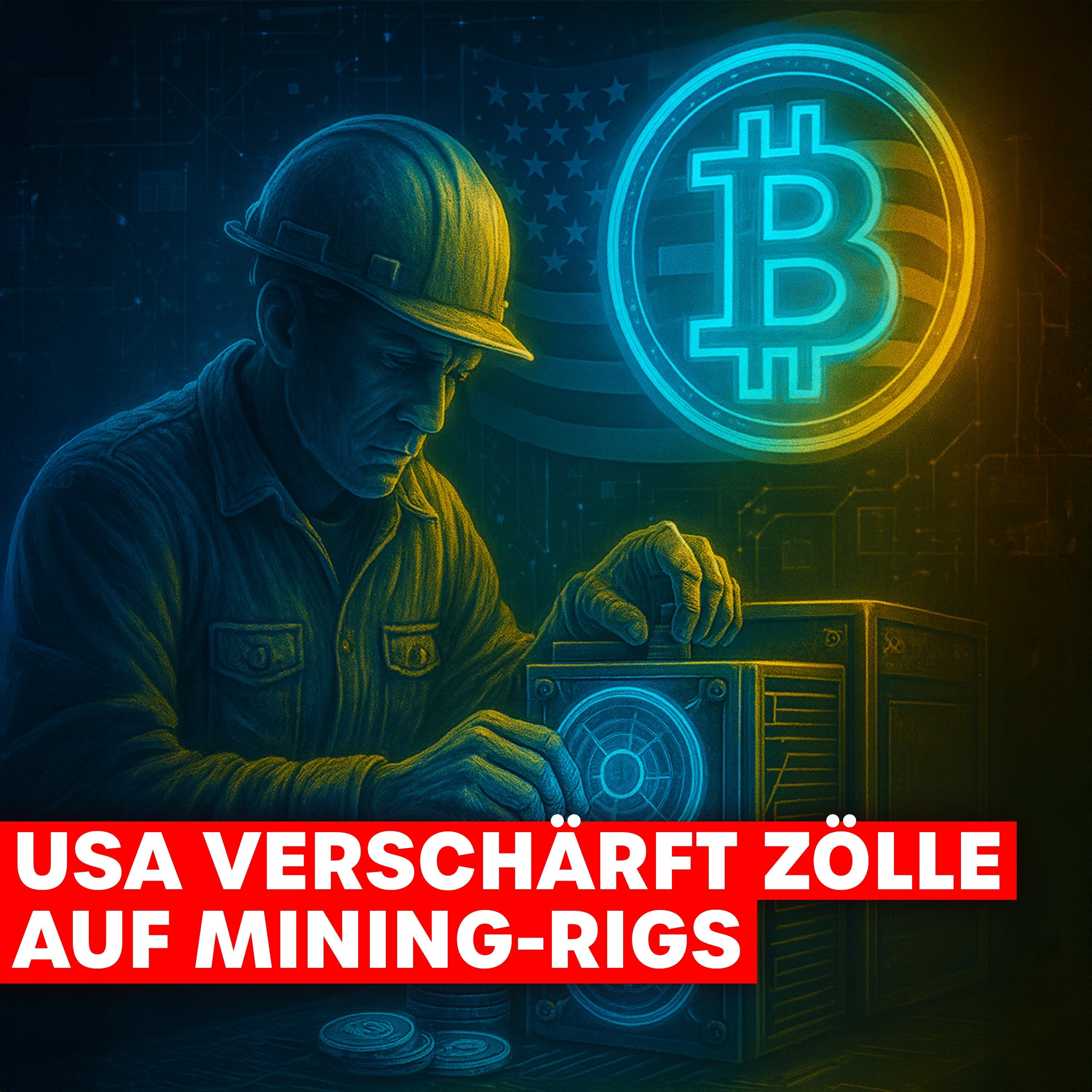 USA verschärft Zölle auf Mining-Rigs – Amerikanische Unternehmen unter Druck