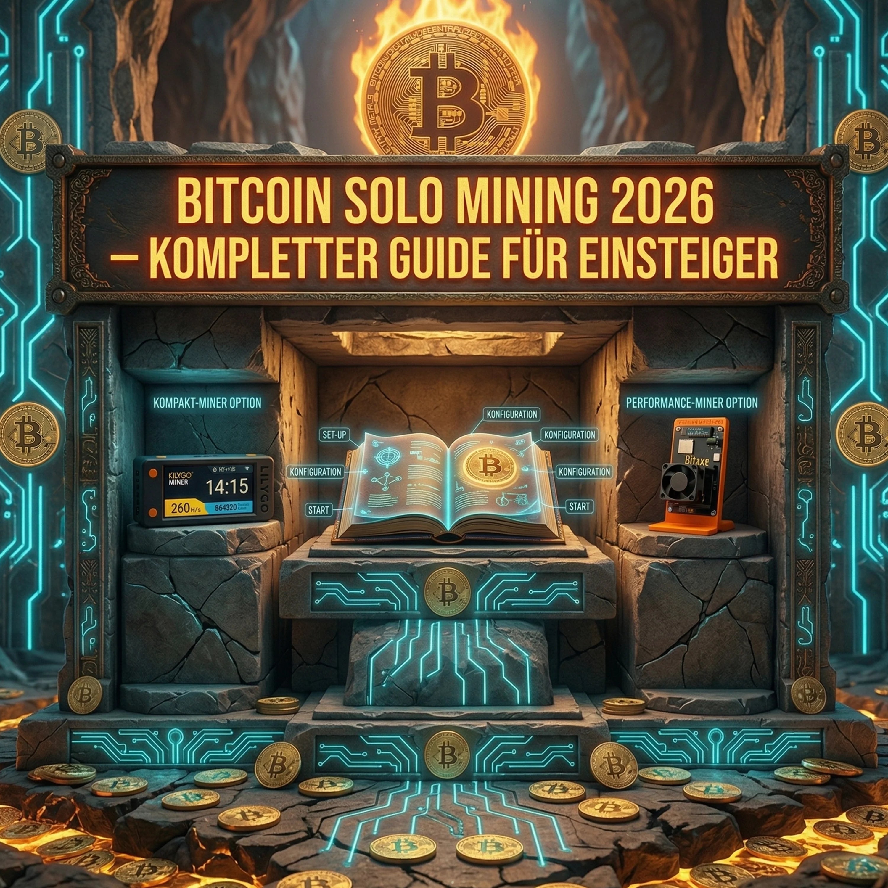 Bitcoin Solo Mining 2026 — Praxis-Guide und Erfolgschancen berechnet