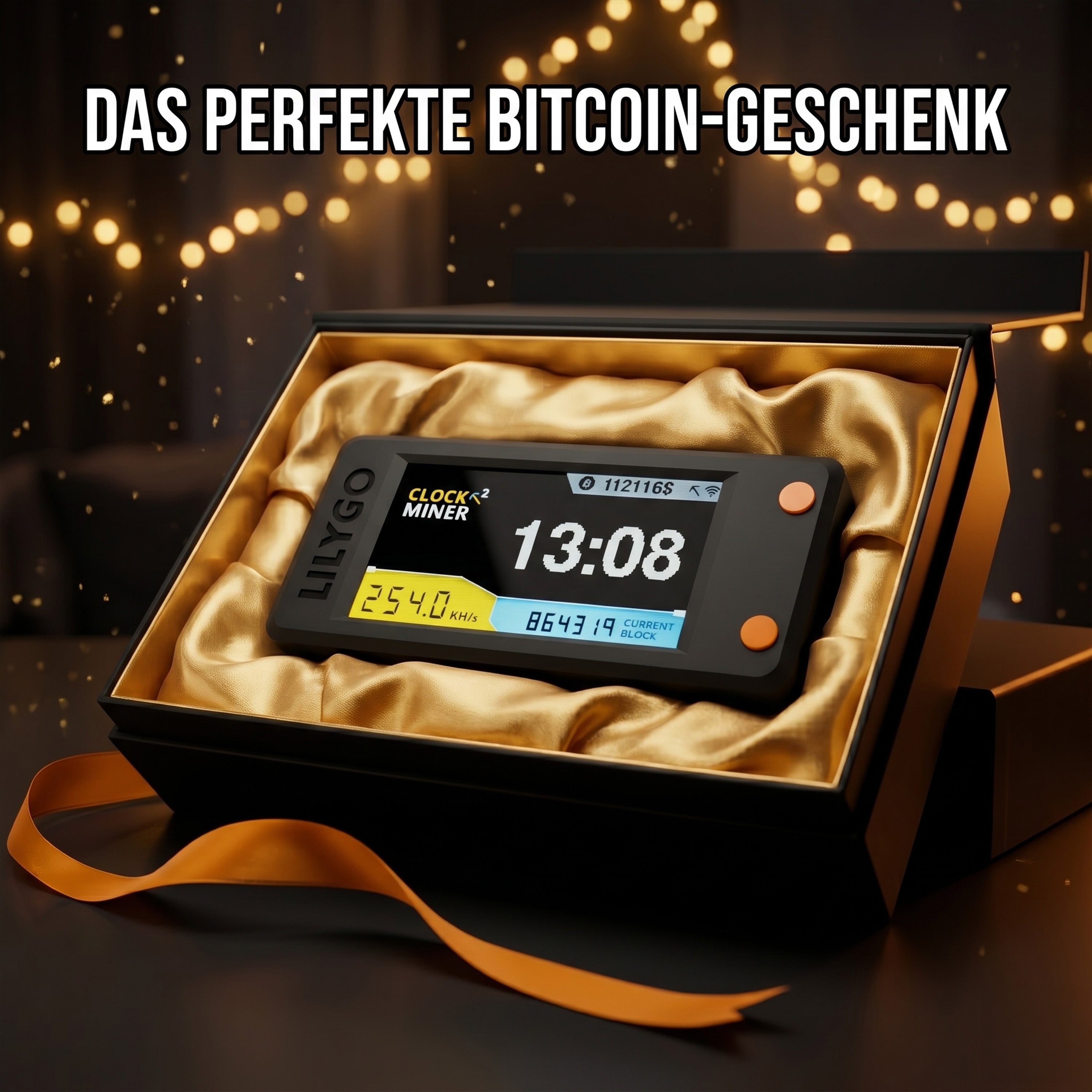 Nerdminer V2 als Geschenk — Das perfekte Bitcoin-Gadget für jeden Anlass