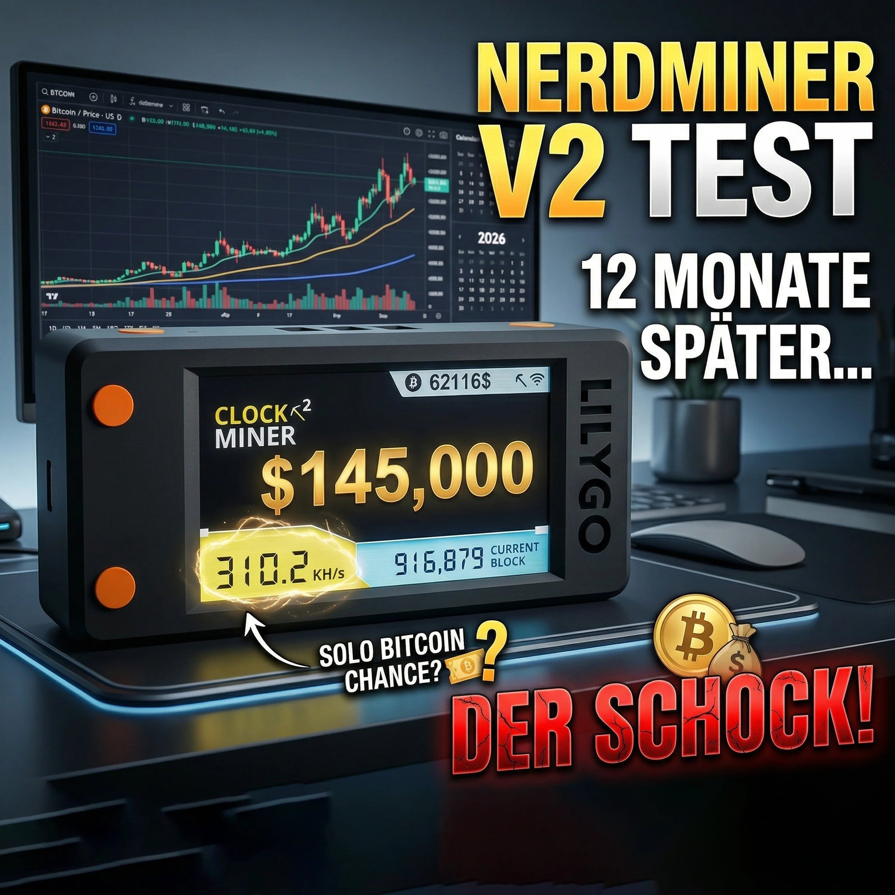 Nerdminer V2 Test 2026 — Unser ehrlicher Erfahrungsbericht nach 12 Monaten